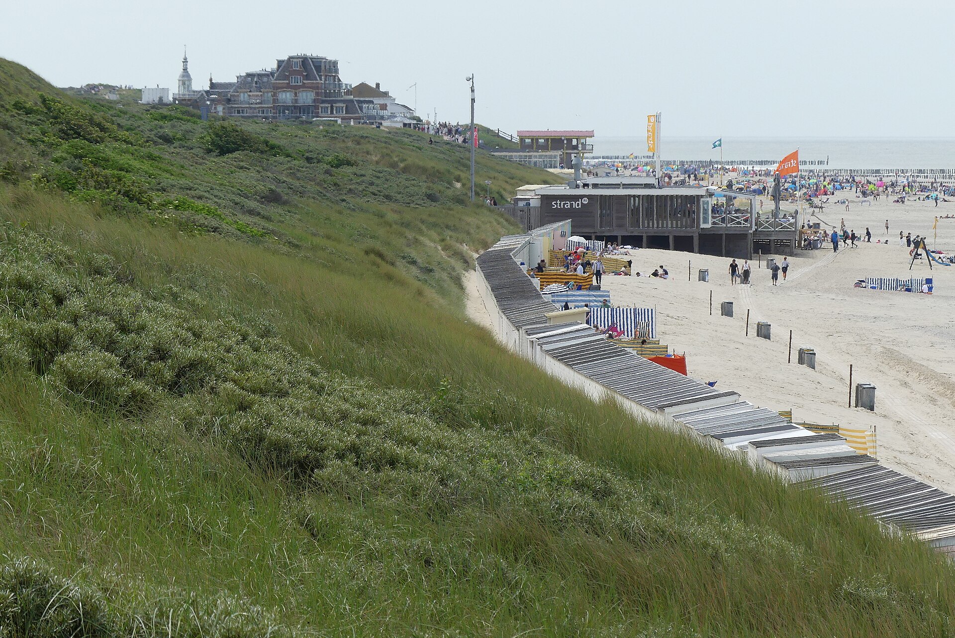 Domburg: Дюны и пляж Домбурга