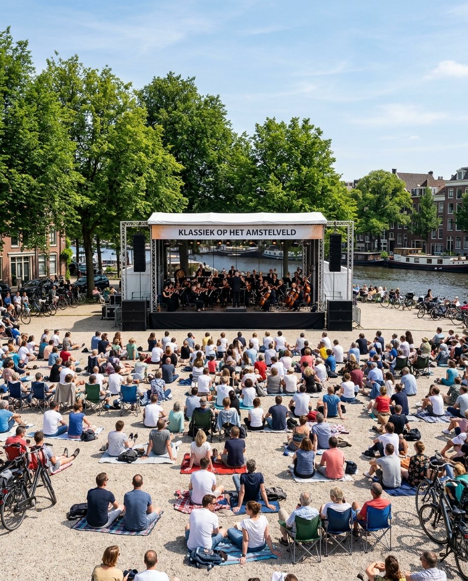 Klassiek op het Amstelveld
