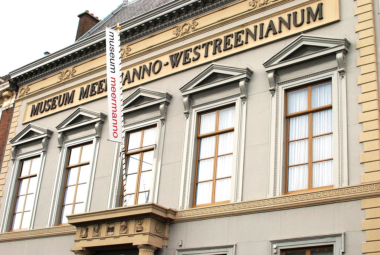 Rijksmuseum Meermanno: фасад Museum Meermanno-Westreenianum